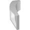 Ekena Millwork 3 1/2-in. W x 6-in. D x 14-in. H Thorton Architectural Grade PVC Knee Brace BRCP035X06X14THR - alternate 2